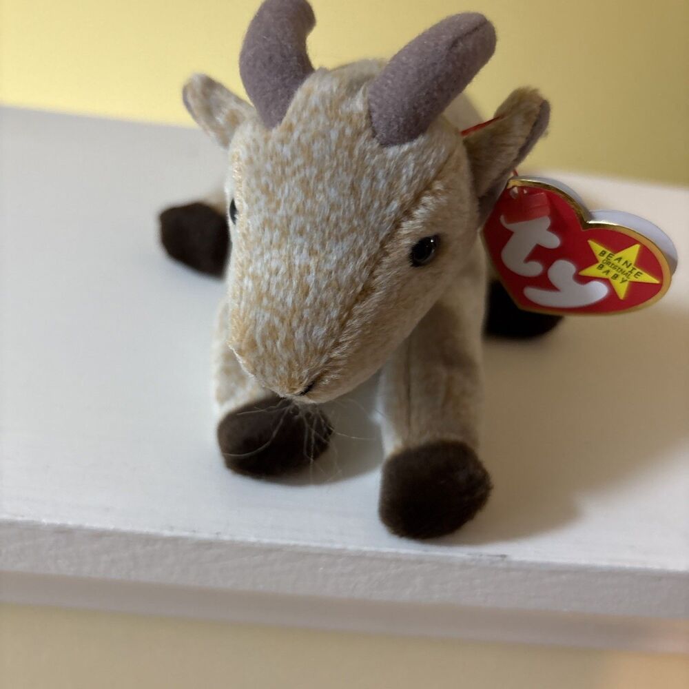 Goatee Ty Beanie Baby Mountain Goat November 4 1998